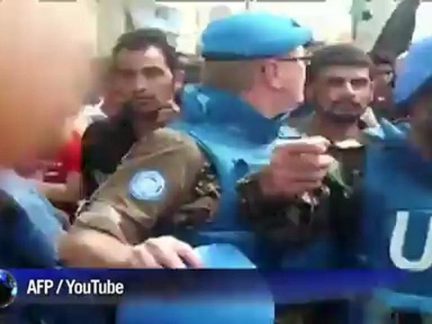 Syrie: les observateurs de l'ONU près de Deraa