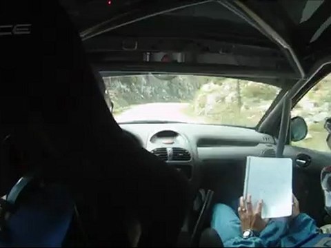 Rallye de Venasque 2012 ES10 SCHIANO / FLIGEAT Peugeot 206 A6k