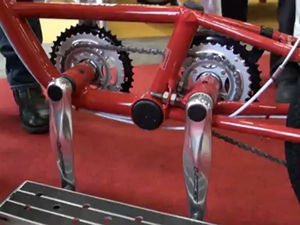 Salon des inventions Genève 2012, le vélo debout