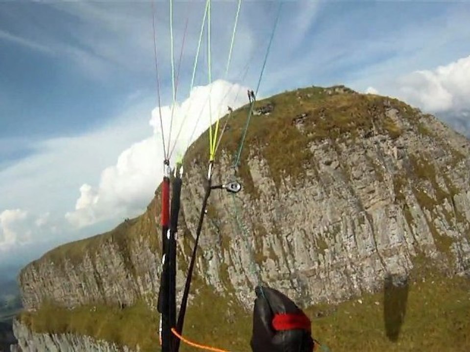 Paragliding - Autum Flight Over Churfirsten, Switzerland