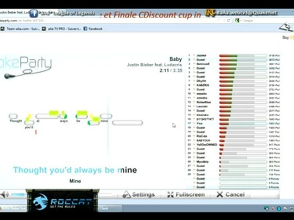 Linak, sOAZ & YellOw au karaoké