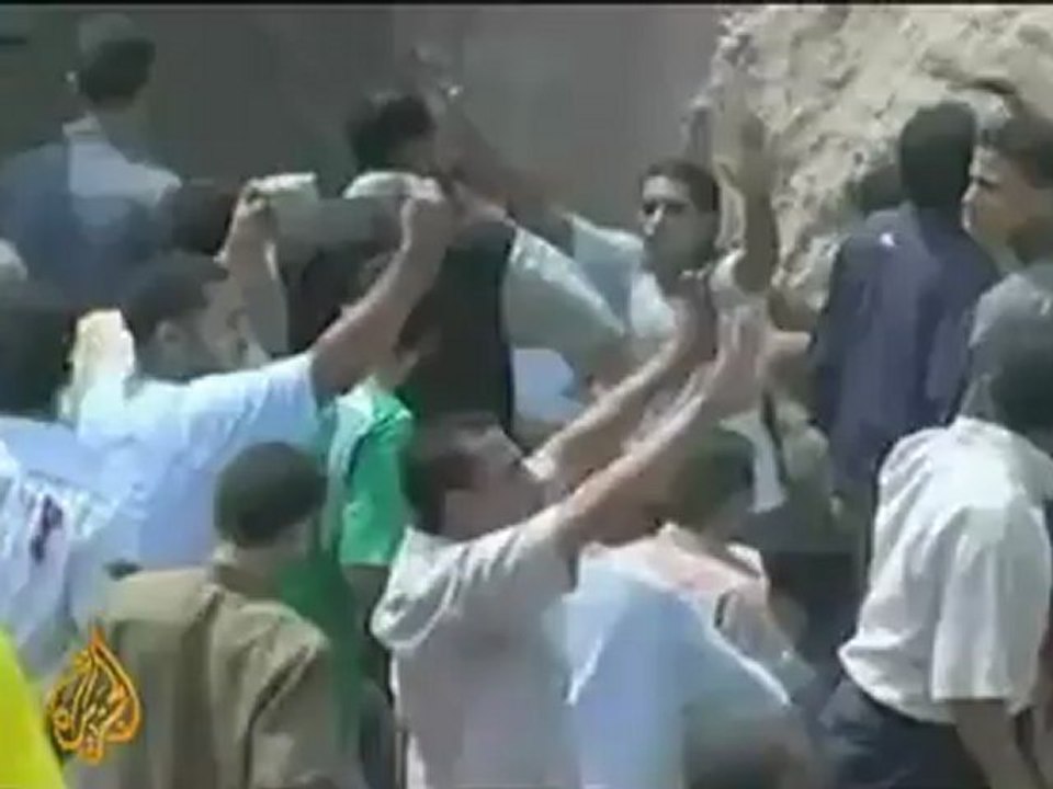 Hundreds buried in Egypt rockslide - 06 Sept 08