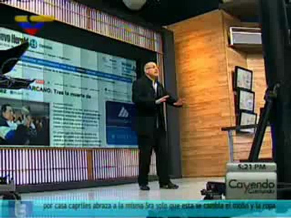 (VÍDEO) Cayendo y Corriendo del día miércoles 18.04.2012  1/2