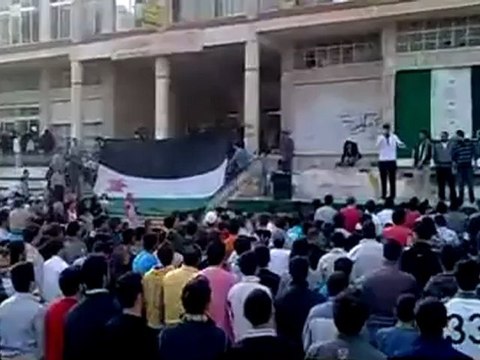 فري برس حمص الصامدة أحرار الوعر مظاهرة الصمود 19 4 2012 ج2 Homs