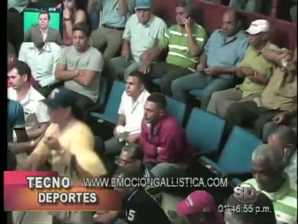 2da Parte Resumen Gallístico Programa TECNODEPORTES  del Miércoles 18 de Abril 2012 del Coliseo SAN MARTIN EL 9  por Manuel Perelló.-