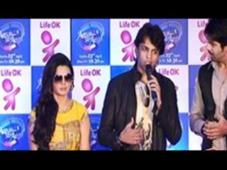 Abhijit Sawant & Manini Mishra @ Life Ok's Aasman Se Aage Launch