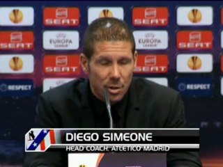 Atl. Madrid - Simeone: "La nostra miglior partita"