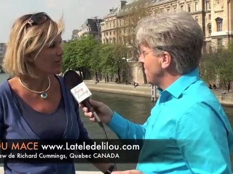 Lilou interviewée par Richard Cummings, Paris