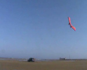 birdkite, aile de traction pour kiteboat , Aile auto-zénith ou auto-stable