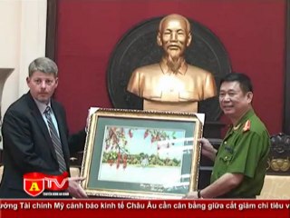 ANTÐ - CATP tiếp đoàn công tác Hoa Kỳ