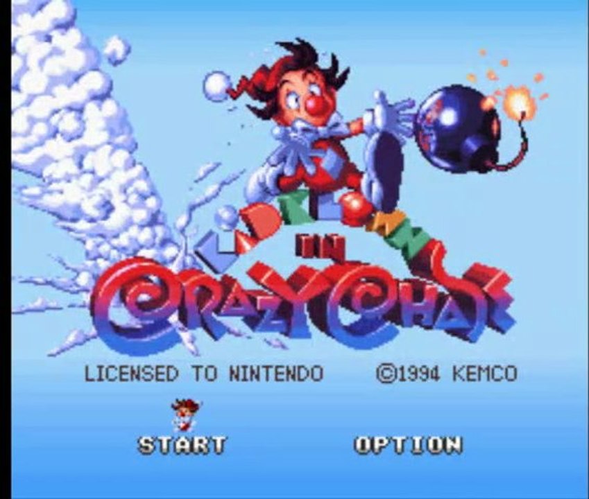 first view kid klown in crazy chase