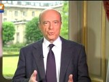 Alain Juppé sur BFMTV : 