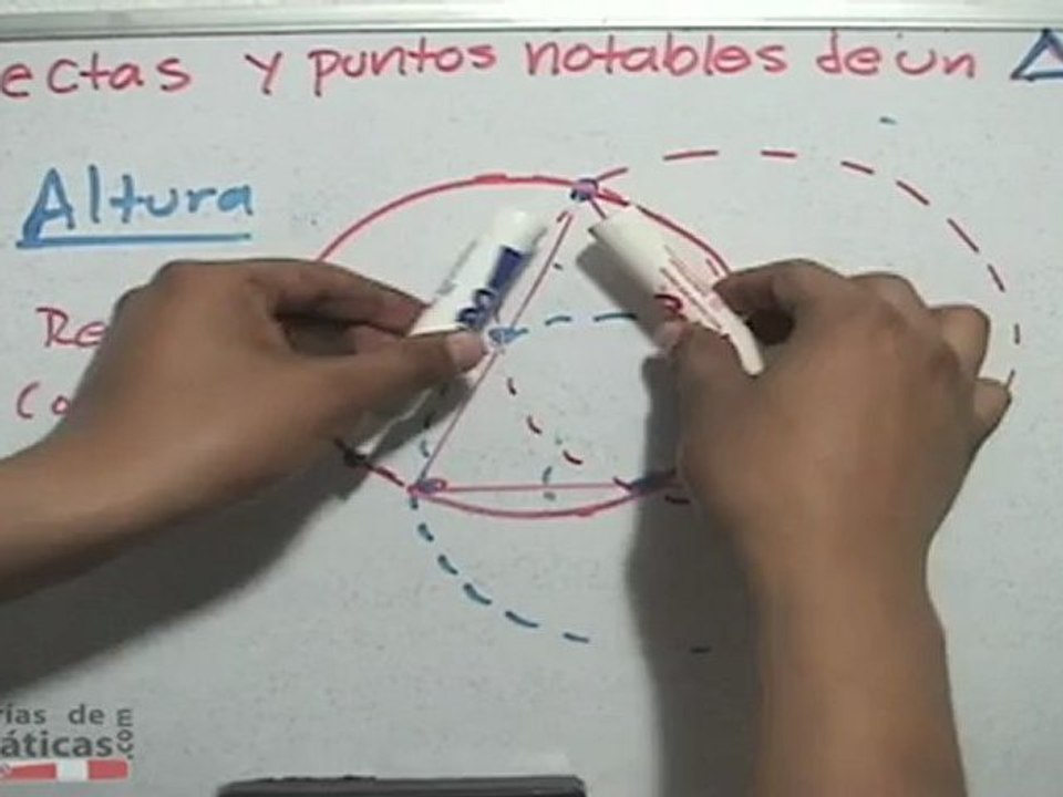 Altura (punto notable de un triángulo) - HD
