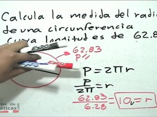 Perímetro de la circunferencia y área del círculo - HD