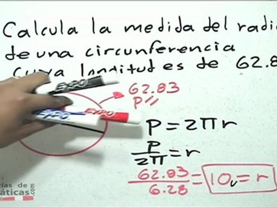 Perímetro de la circunferencia y área del círculo - HD