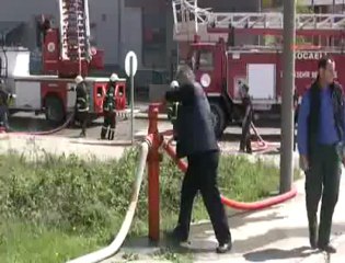 Gebze'de Korkunç Fabrika Yangını