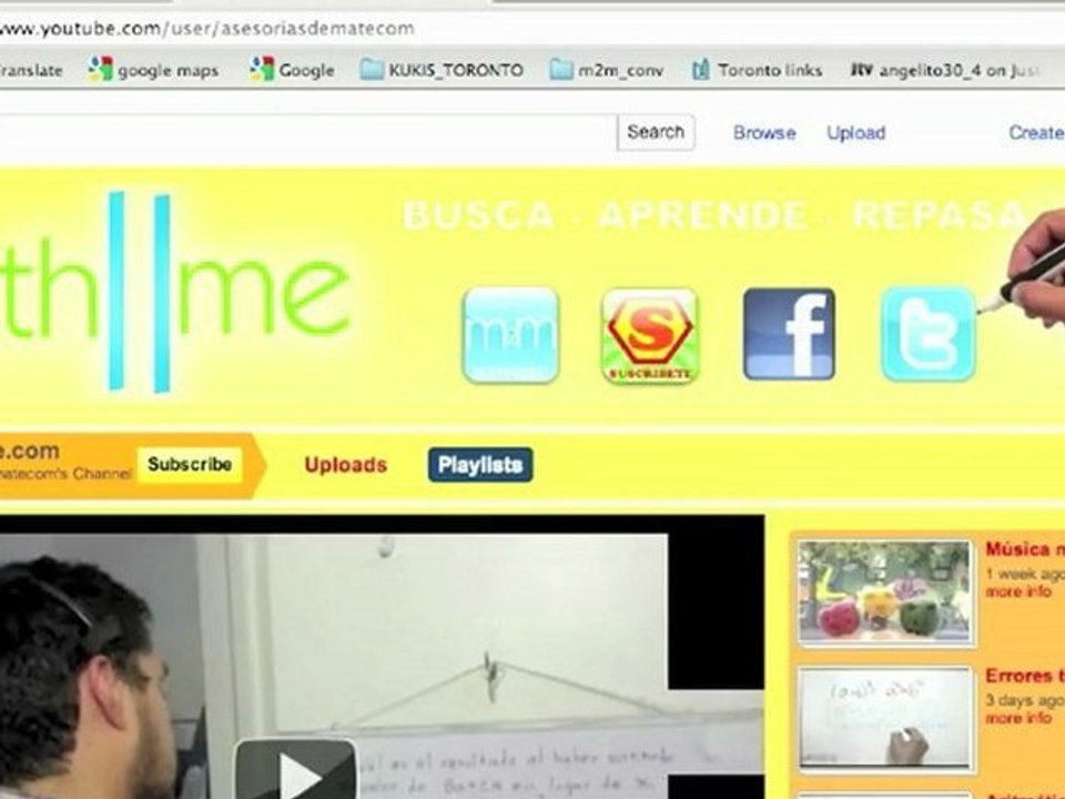 Math2me.com: Video para participar en Iniciativa Mexico 2011
