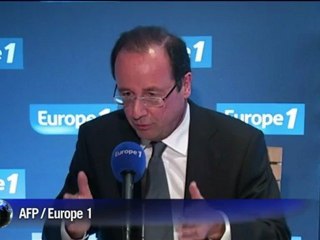 Salaires du public: Hollande veut une négociation s'il est élu
