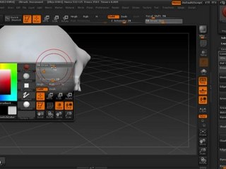 ZBrush : Les brosses