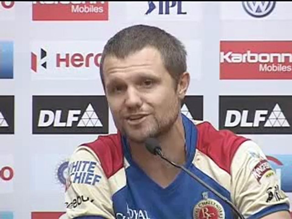 Dirk Nannes Pre match PC 20 April
