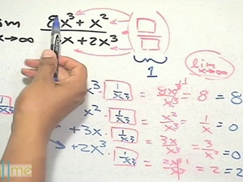¿Por qué se tiene que dividir entre la variable de mayor exponente? - HD