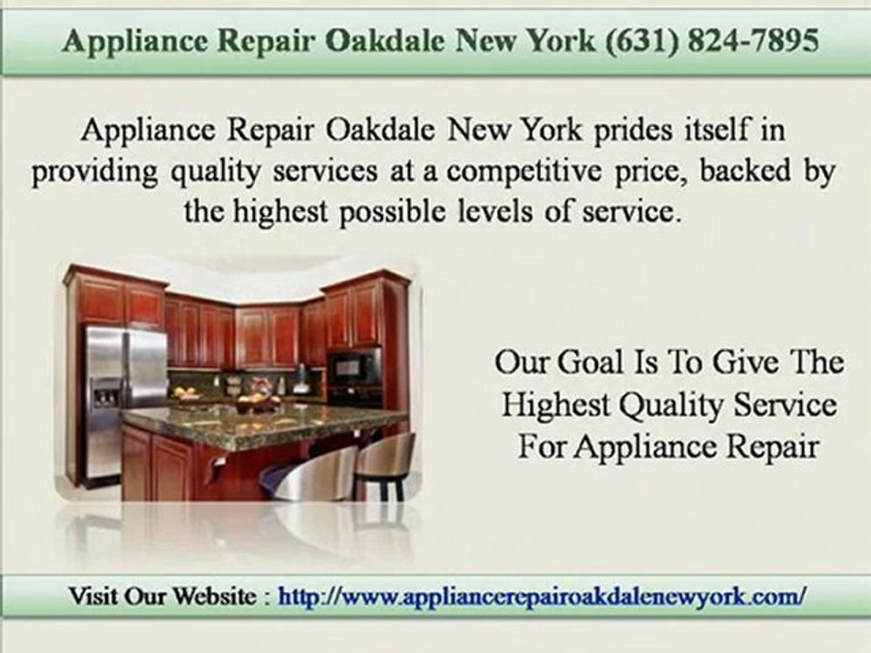 Appliance Repair Oakdale New York