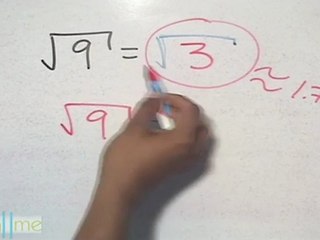 Error típico al escribir la raíz cuadrada de un número - HD