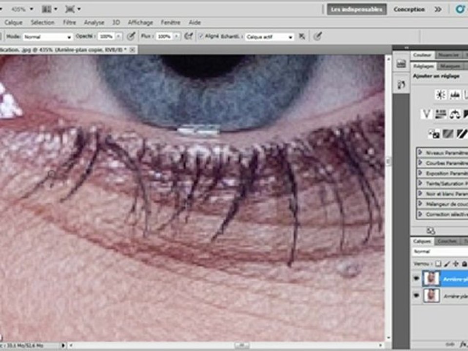 Adobe Photoshop CS5 : Le tampon de duplication - Vidéo Dailymotion