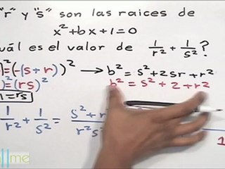 Utilizar las raíces de una ecuación cuadrática (problemario introductorio OMM 2006) - HD