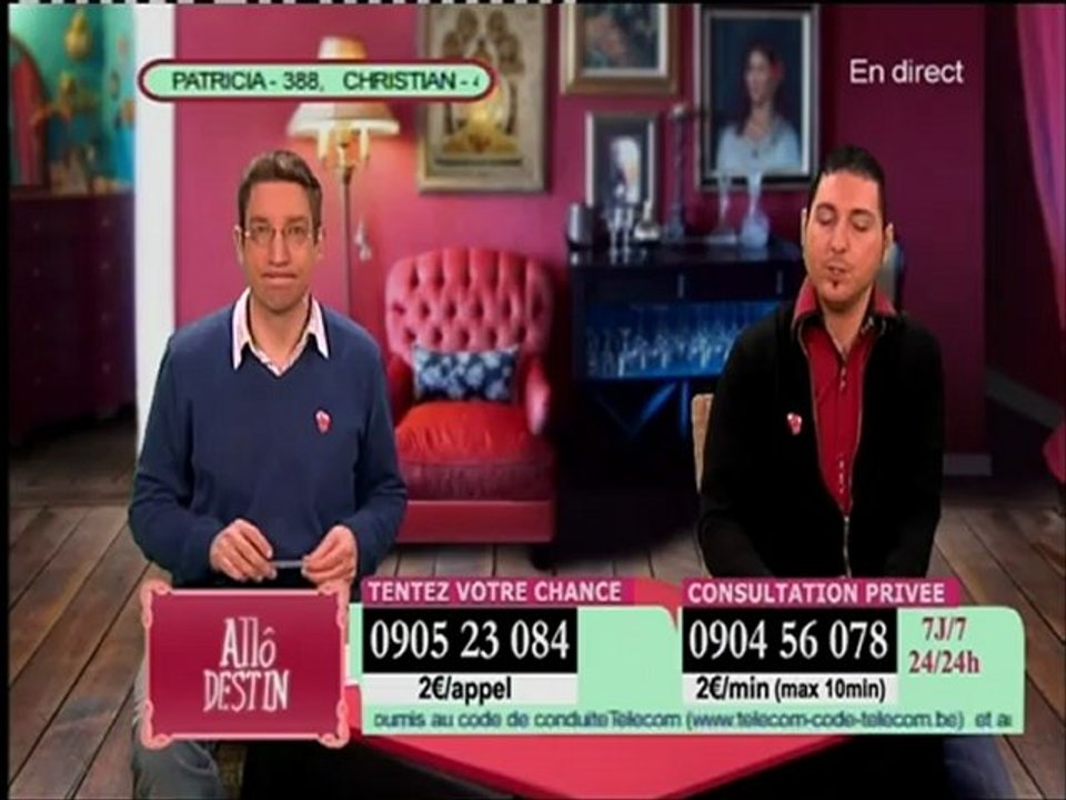 Allo destin Nicolas Gigliotti : Emission de voyance en direct sur RTL TVI