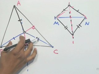 Demostración de la concurrencia de las mediatrices de un triángulo - HD