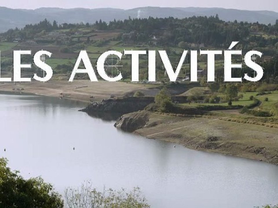 Les activités autour de la retenue de Villerest