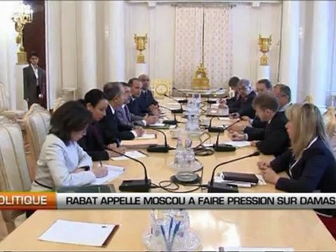 Rabat appelle Moscou à faire pression sur Damas