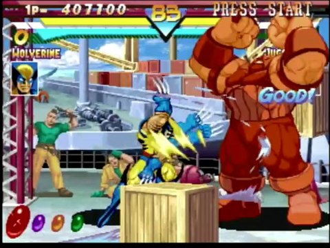 Classic Game Room : MARVEL SUPER HEROES for Sega Saturn review
