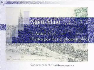 Le vieux Saint-Malo écrit une lettre à Elise