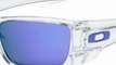Oakley Men's Iridium Fuel Cell Rectangular Sunglasses