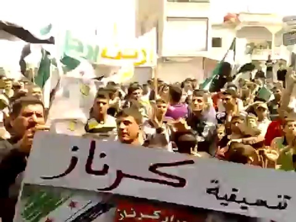 فري برس ريف حماه المحتل كرناز  جمعة سننتصر و يهزم الأسد 20 4 2012 Hama