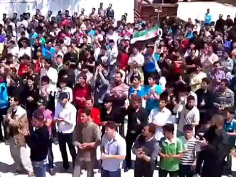 فري برس ريف حماه المحتل مورك جمعة سننتصر ويهزم الأسد 20 4 2012 Hama