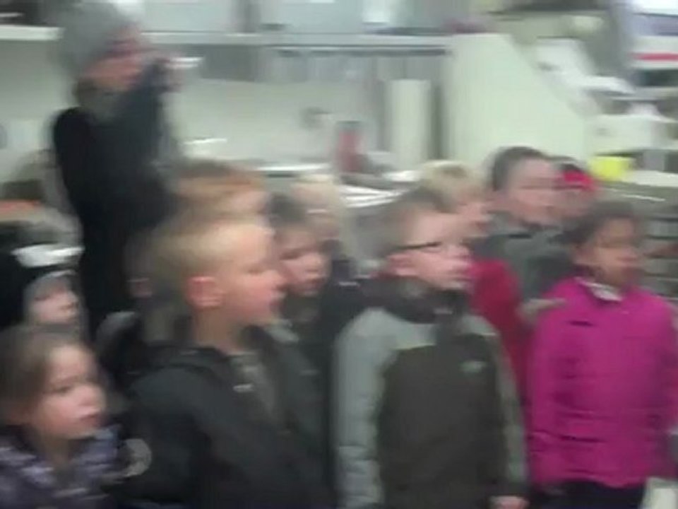 Vervins : les enfants découvrent la fabrication du pain