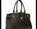LUCCA Glamour Padlock Designer Inspired Shopper Hobo Tote Bag Purse Satchel Handbag w/Shoulder Strap
