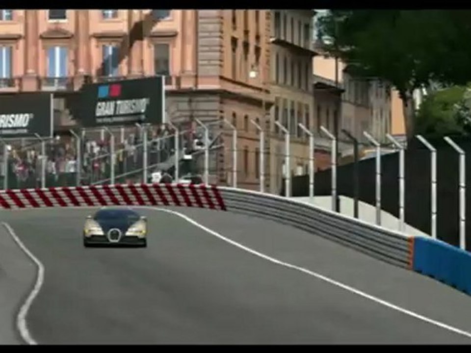 CGR Macro : GRAN TURISMO 5 Rome City Circuit track review