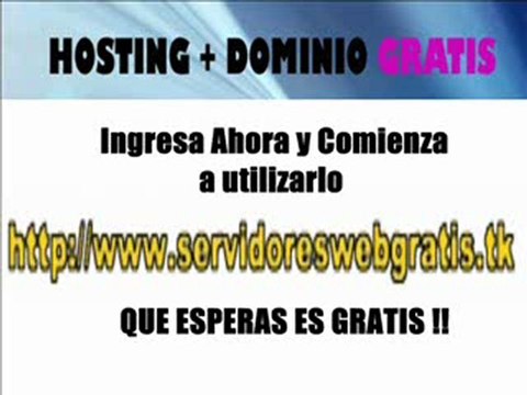 Como tener (Hosting Gratis) sin publicidad en tu web