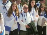 Jewish teenagers join Auschwitz march