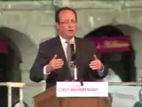 Meeting de F. Hollande à Charleville-Mézières
