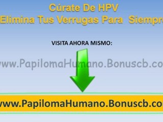 TRATAMIENTO PARA EL VIRUS DEL PAPILOMA HUMANO