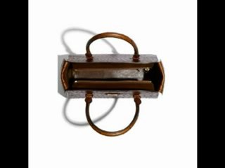 Michael Kors 'Gia' Ostrich Embossed Satchel