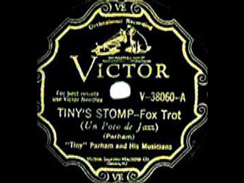 Hartzell "Tiny" Parham - Tiny's Stomp (aka Oriental Blues)