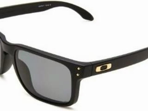 Oakley Holbrook Holbrook Polarized Sport Sunglasses,Matte Black Frame,Grey Polarized Lens,One size