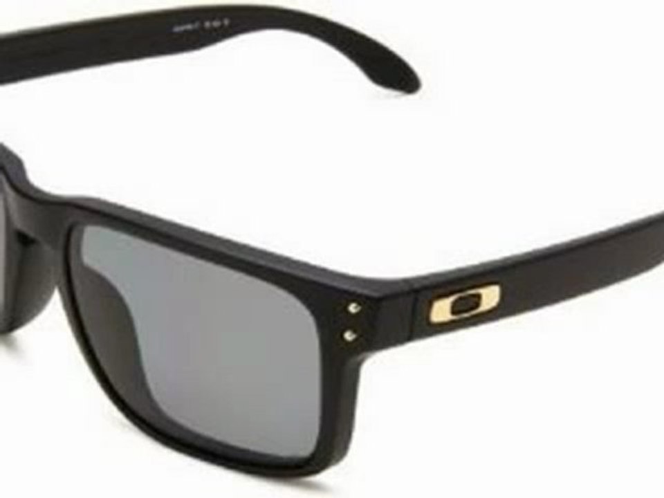 "Oakley Holbrook Holbrook Polarized Sport Sunglasses,Matte Black Frame,Grey Polarized Lens,One size	"