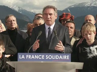 François Bayrou, Discours d'Annecy 200412